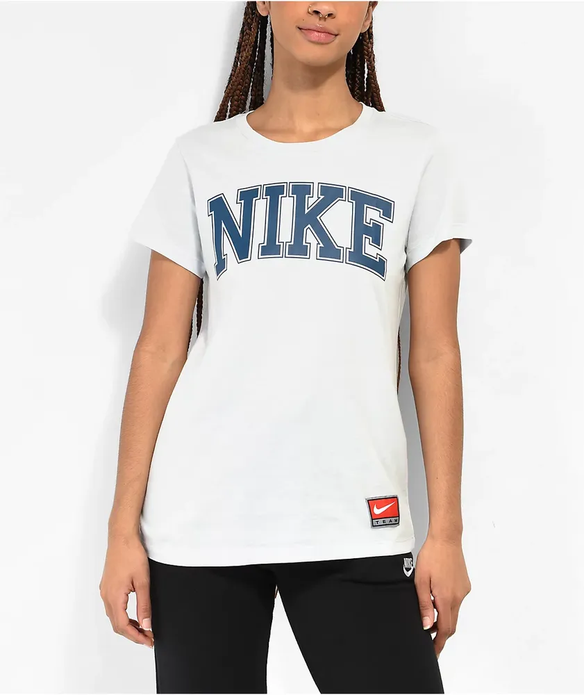 Nike Sportswear Essential Blue Boyfriend T-Shirt