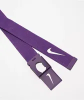 Nike Tech Essentials Purple Web Belt 