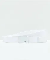 Nike Tech Essentials White Web Belt