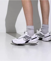 Nike V2K Run White & Platinum Tint Shoes