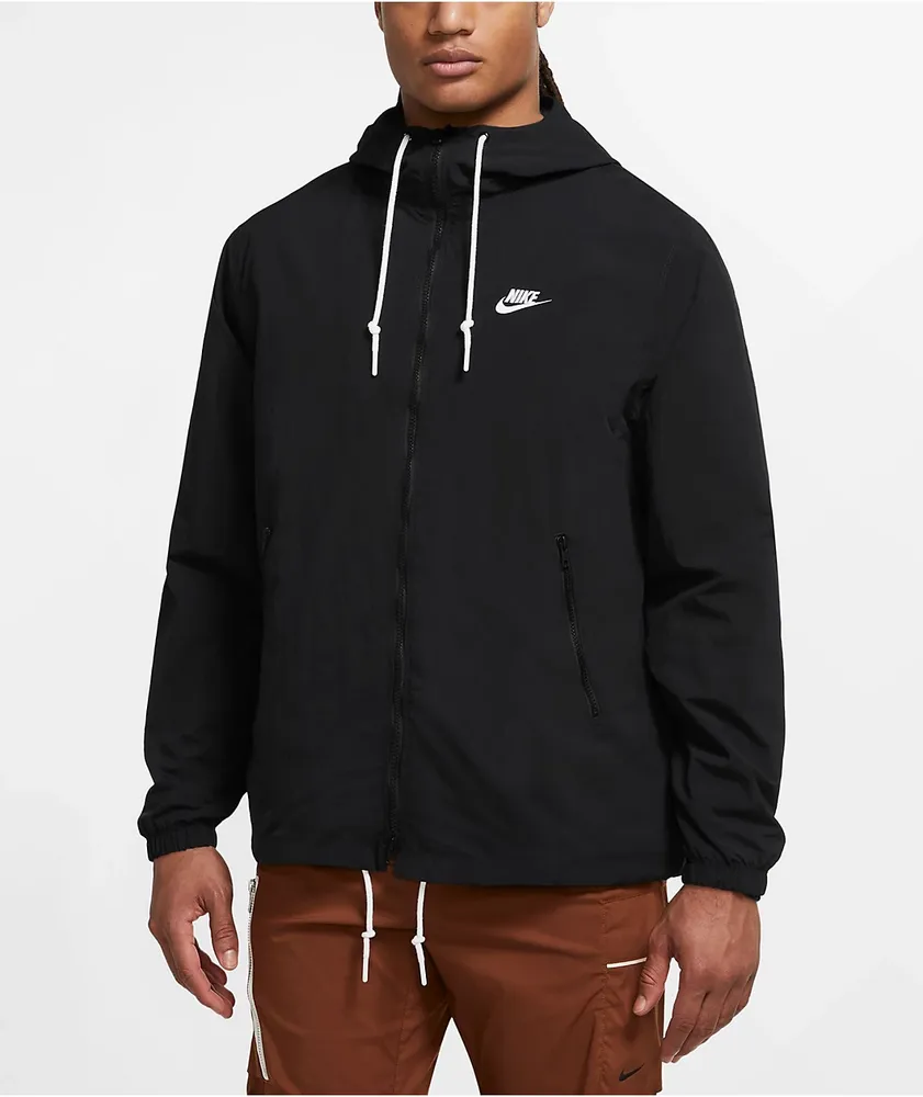 Nike Sportswear Essential Black Fleece-Lined Jacket