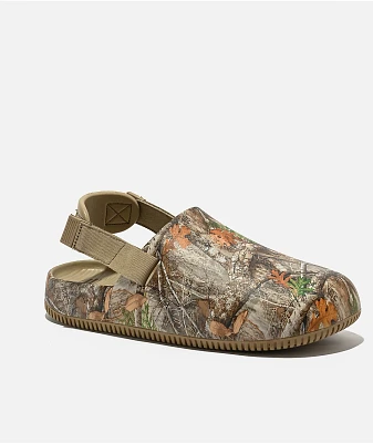 Nike x Realtree Calm Camo & Khaki Mule Sandals
