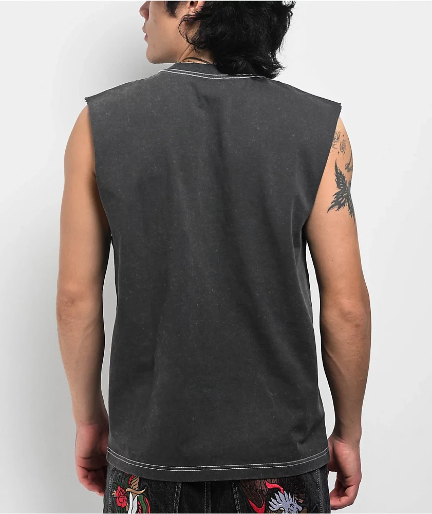 Ninth Hall Alpha Black Tank Top