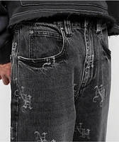 Ninth Hall Ambush Black Wash Loose Fit Jeans