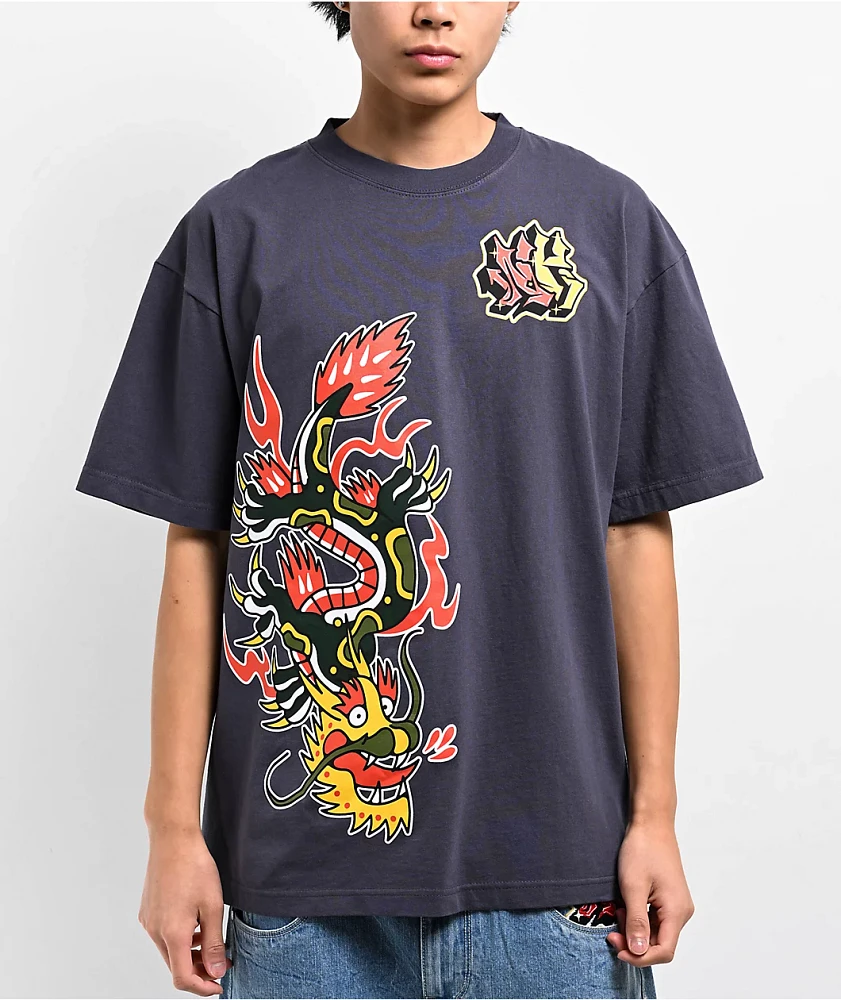 Ninth Hall Ambush Dragon Navy T-Shirt