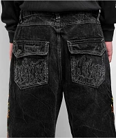 Ninth Hall Ambush Panther Black Wash Jeans