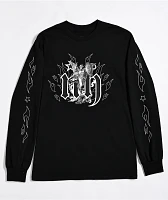 Ninth Hall Angels Black Long Sleeve T-Shirt