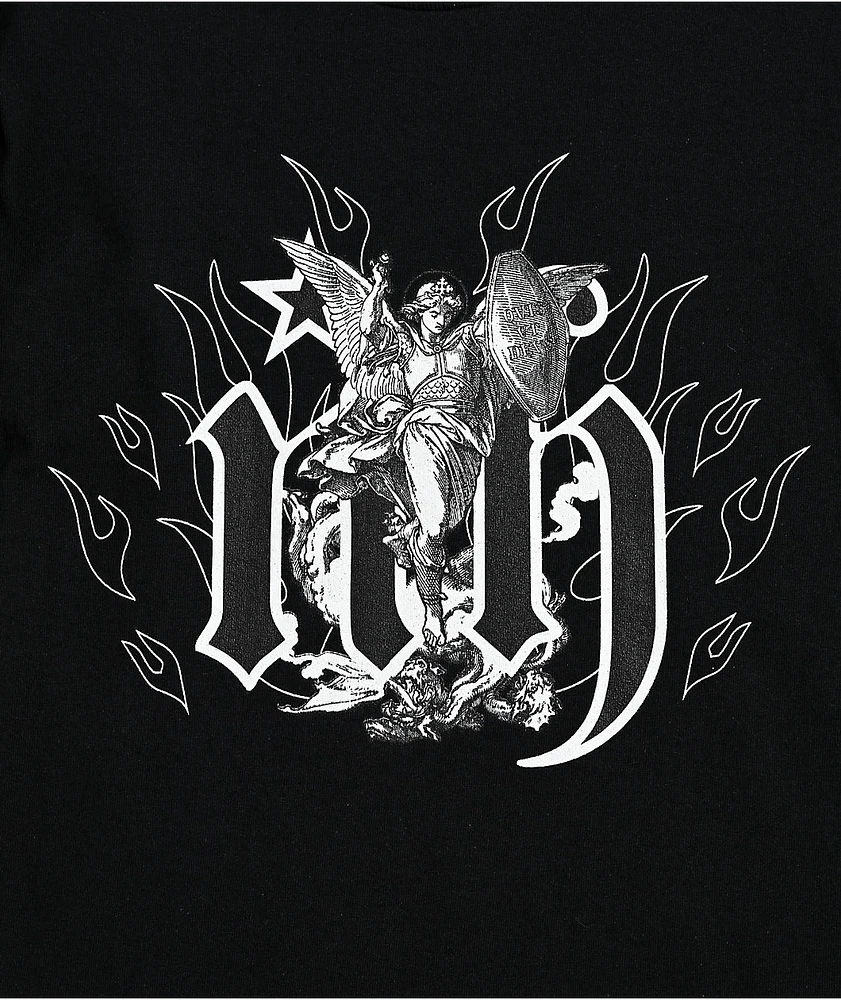 Ninth Hall Angels Black Long Sleeve T-Shirt