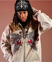 Ninth Hall Big Move Natural Zip Hoodie