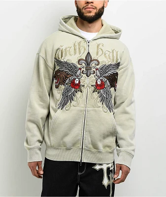 Ninth Hall Big Move Natural Zip Hoodie