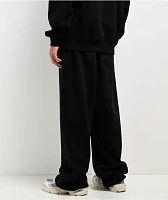 Ninth Hall Black Oversized Sweatpants