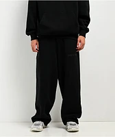 Ninth Hall Black Oversized Sweatpants