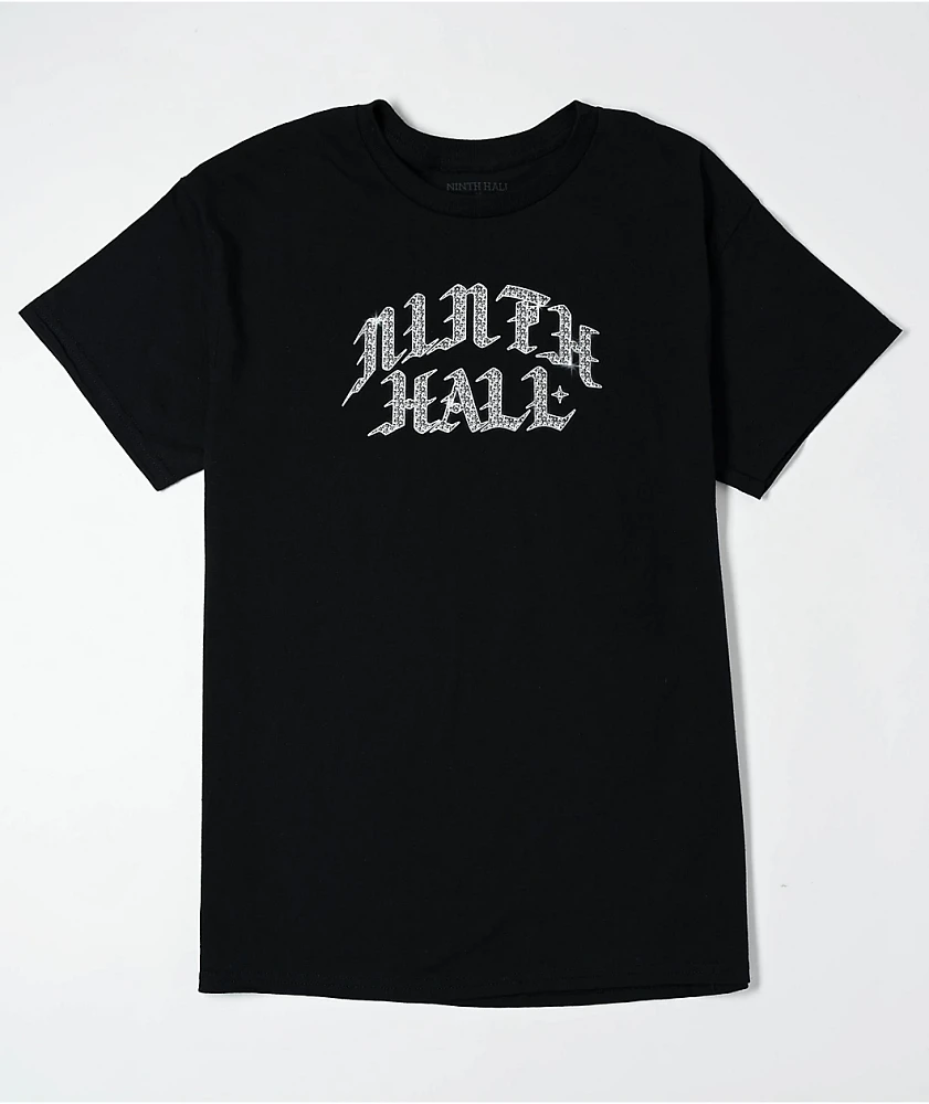 Ninth Hall Bling Mode Black T-Shirt