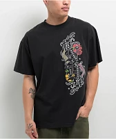 Ninth Hall Crazy Town Black T-Shirt