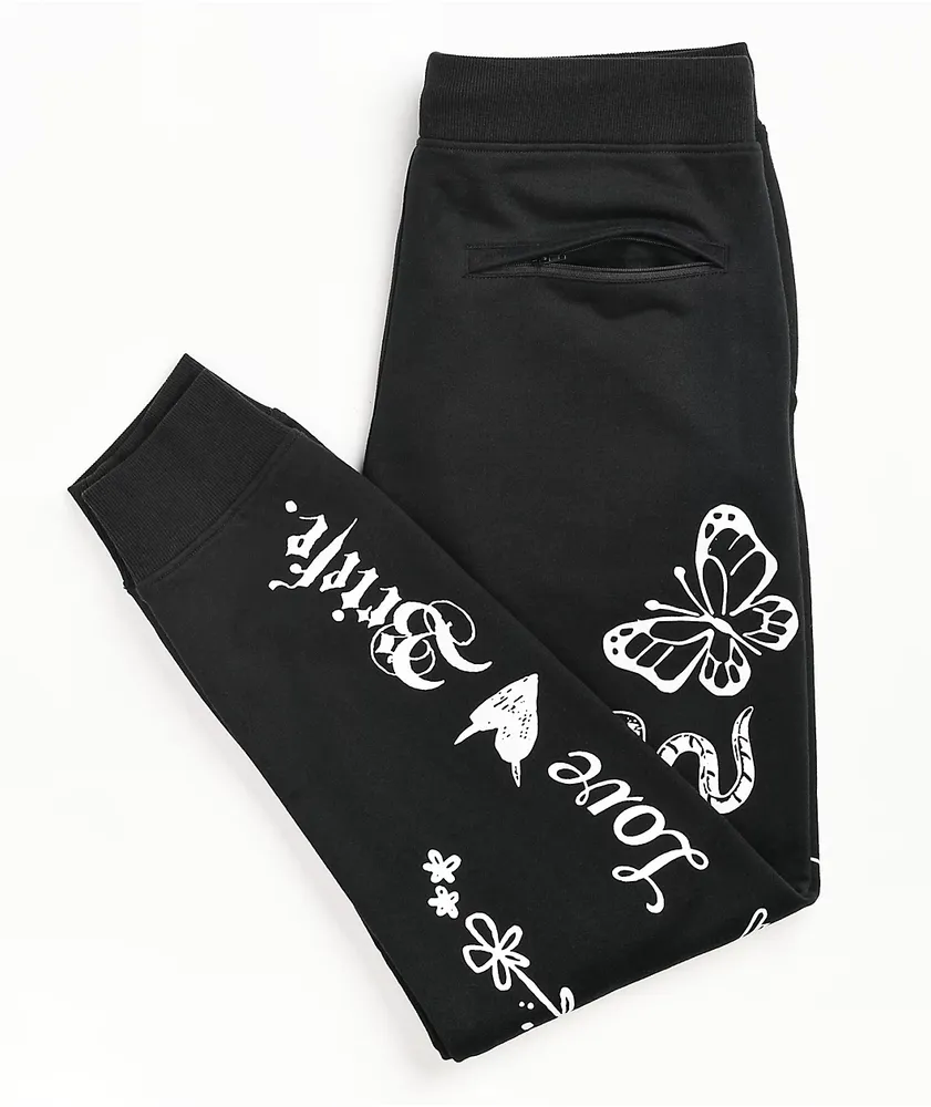 Ninth Hall Bandana Black Jogger Sweatpants