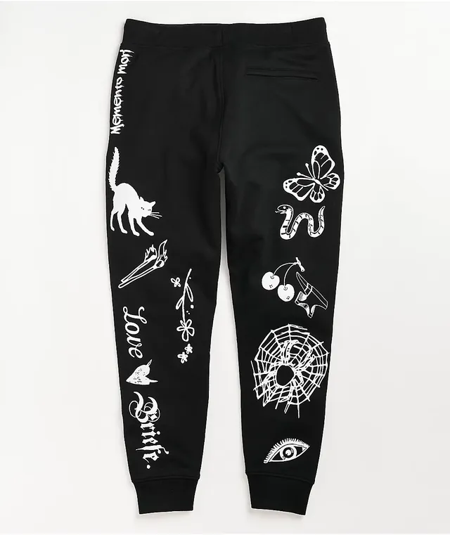 Ninth Hall Bandana Black Jogger Sweatpants