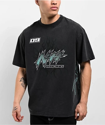 Ninth Hall Fast Lane Vintage Black T-Shirt