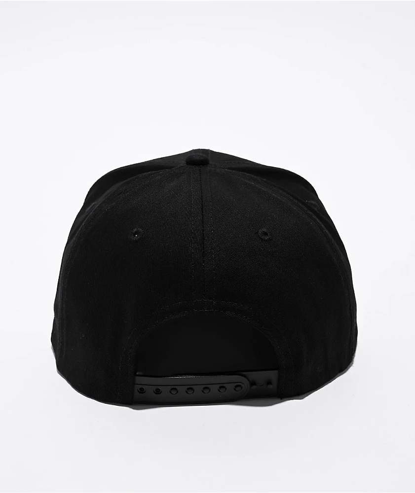 Ninth Hall Forged Black Snapback Hat