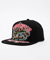 Ninth Hall Forged Black Snapback Hat