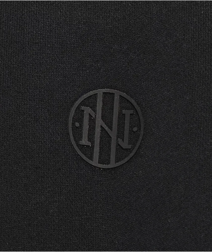 Ninth Hall Fundamental Black Wash Crewneck Sweatshirt
