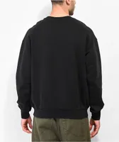 Ninth Hall Fundamental Black Wash Crewneck Sweatshirt