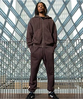 Ninth Hall Fundamental Brown Wash Relaxed Sweatpants