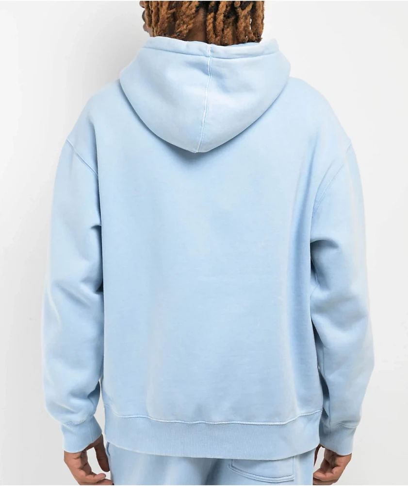 Ninth Hall Fundamental Light Blue Boxy Hoodie