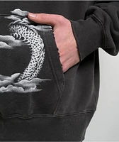 Ninth Hall Fundamentals Airbrushed Dragon Black Hoodie