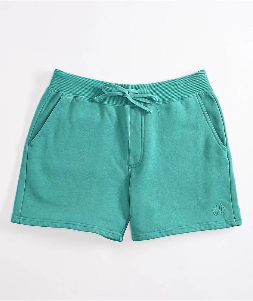 Ninth Hall Fundamentals Bay Blue Relaxed Sweat Shorts