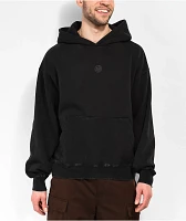 Ninth Hall Fundamentals Black Boxy Hoodie