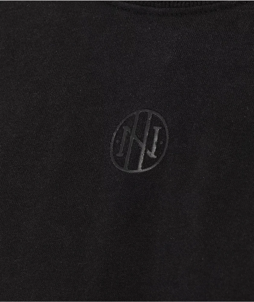 Ninth Hall Fundamentals Black Wash Boxy T-Shirt