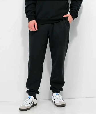 Ninth Hall Fundamentals Black Wash Relaxed Sweatpants