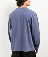 Ninth Hall Fundamentals Blue Wash Long Sleeve T-Shirt