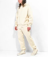 Ninth Hall Fundamentals Cream Relaxed Sweatpants