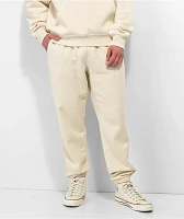 Ninth Hall Fundamentals Cream Relaxed Sweatpants