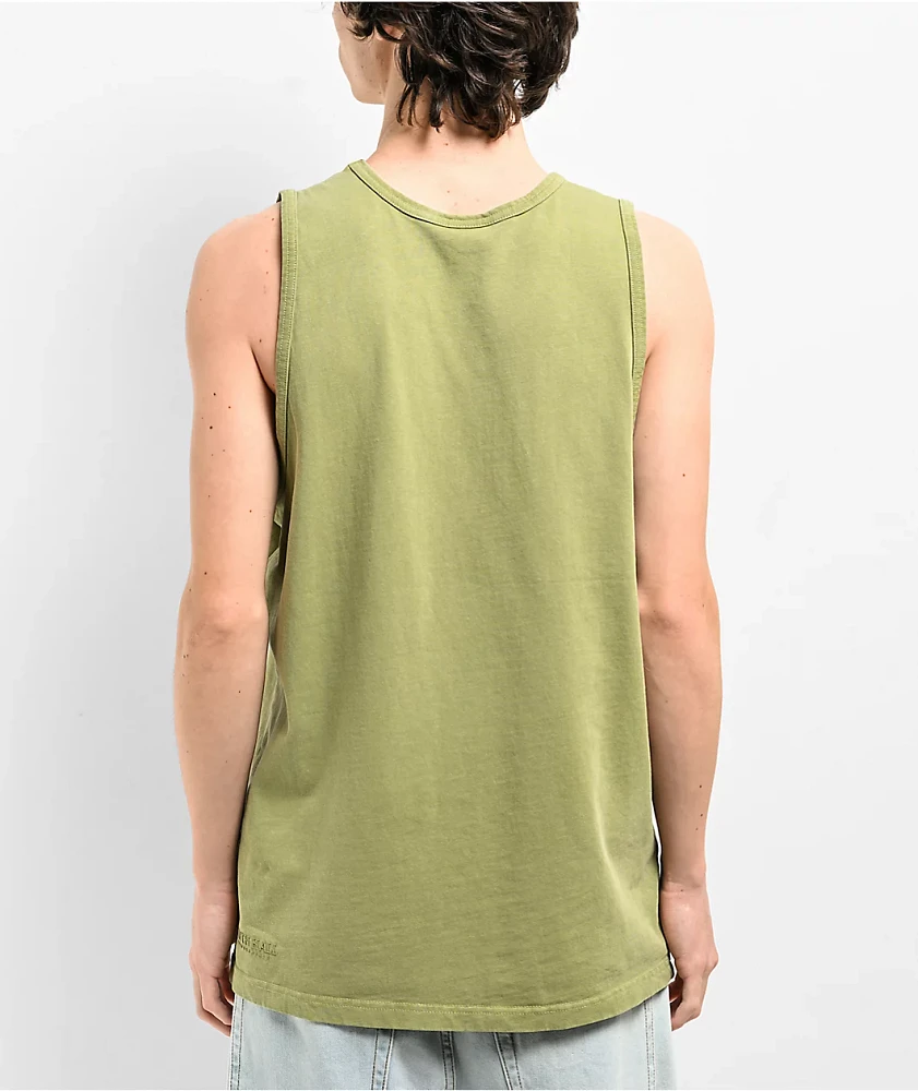 Ninth Hall Fundamentals Green Relaxed Tank Top