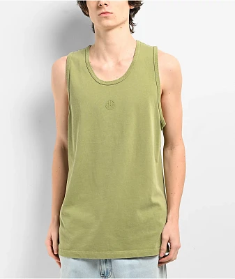 Ninth Hall Fundamentals Green Relaxed Tank Top