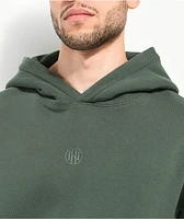 Ninth Hall Fundamentals Green Wash Boxy Hoodie