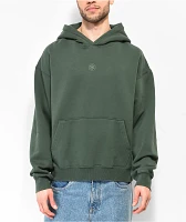 Ninth Hall Fundamentals Green Wash Boxy Hoodie