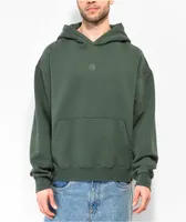 Ninth Hall Fundamentals Green Wash Hoodie