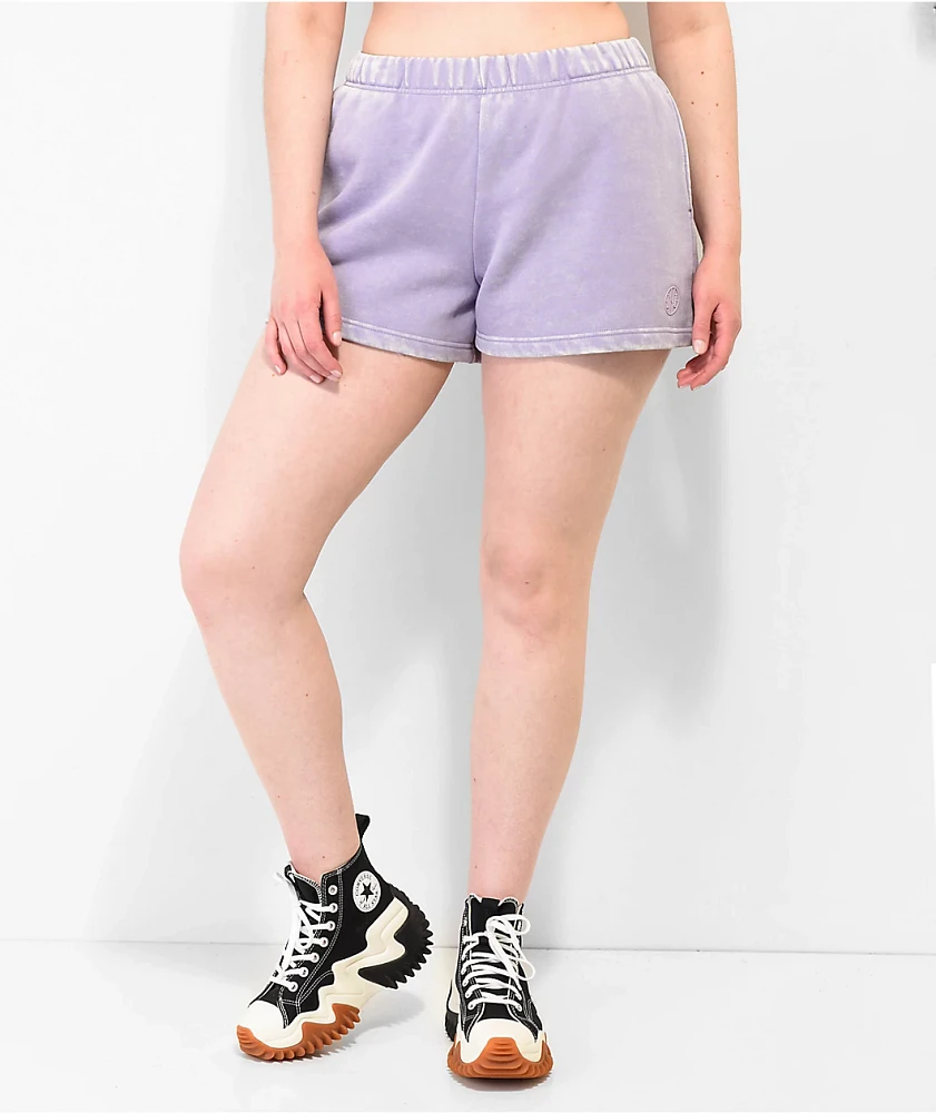 Ninth Hall Fundamentals Jara Orchid Relaxed Sweat Shorts