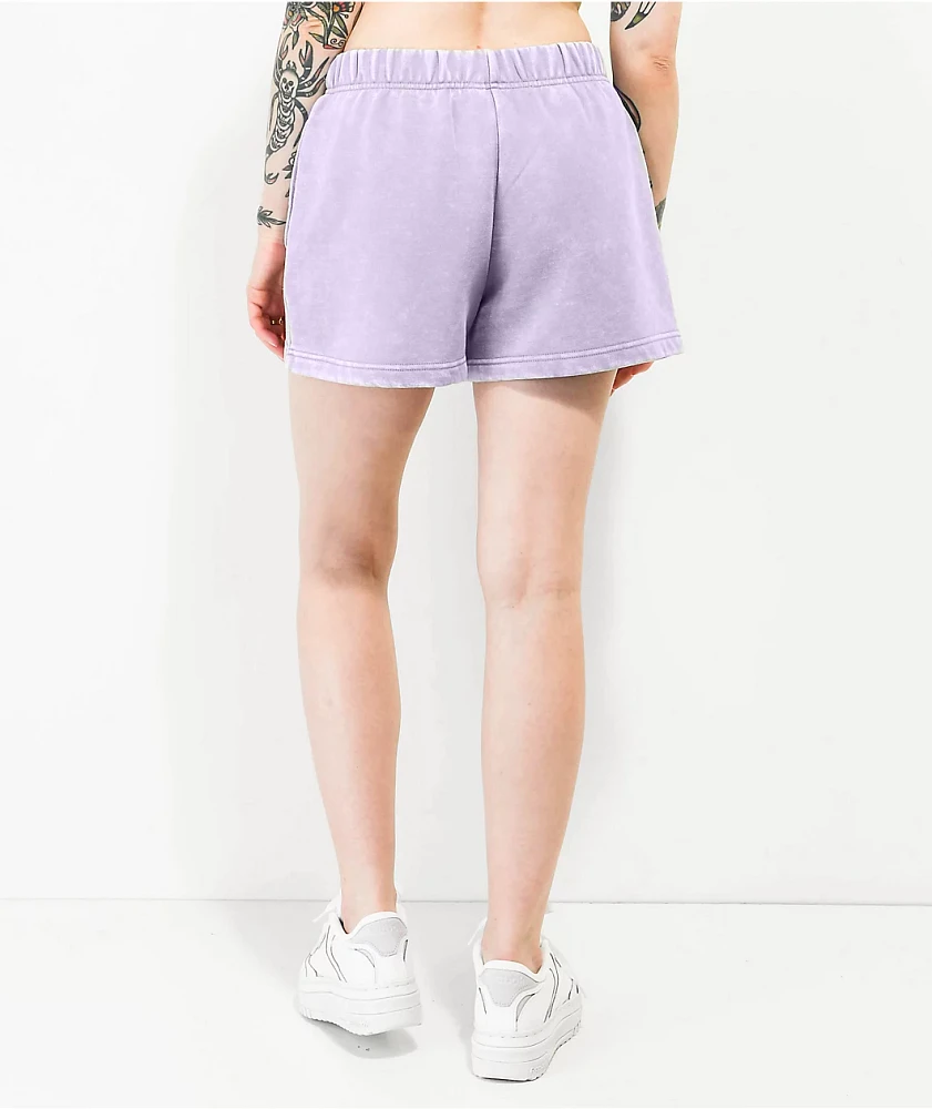 Ninth Hall Fundamentals Jara Orchid Relaxed Sweat Shorts