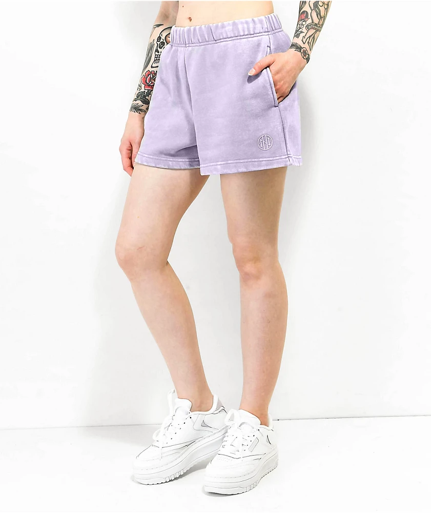 Ninth Hall Fundamentals Jara Orchid Relaxed Sweat Shorts