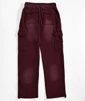 Ninth Hall Fundamentals Koa Port Royal Sunbleached Relaxed Cargo Sweatpants