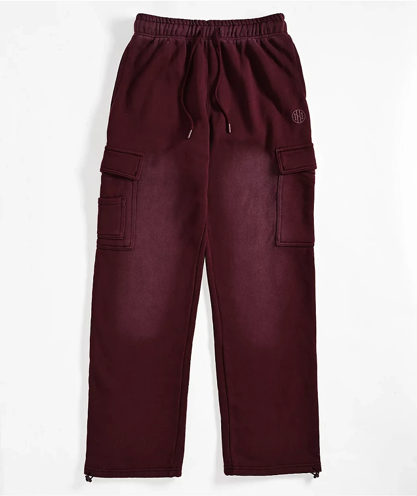 Ninth Hall Fundamentals Koa Port Royal Sunbleached Relaxed Cargo Sweatpants