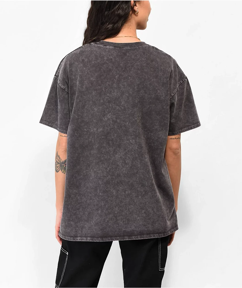 Ninth Hall Fundamentals Maeve Black Wash Oversized T-Shirt