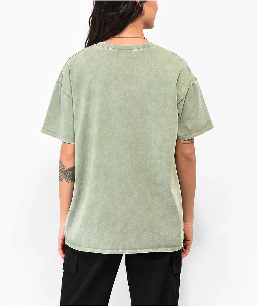 Ninth Hall Fundamentals Maeve Olive Wash T-Shirt