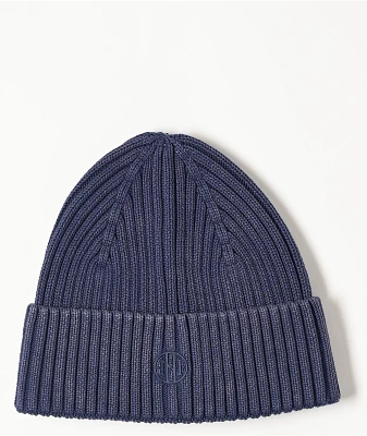 Ninth Hall Fundamentals Navy Wash Beanie