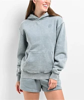 Ninth Hall Fundamentals Oso Blue Wash Hoodie