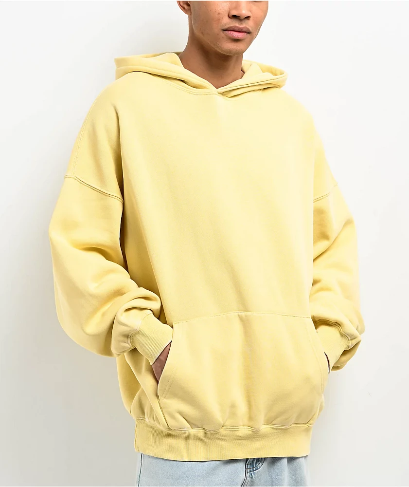 Ninth Hall Fundamentals Oversized Tan Hoodie